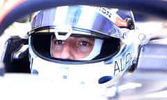 Daniel Ricciardo in the AlphaTauri in Hungary