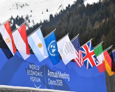 The Congress Hall, the venue for the 2026 annual meeting of the World Economic Forum in Davos, Switzerland
