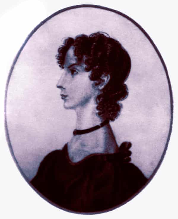 Anne Brontë painted by her sister, Charlotte.