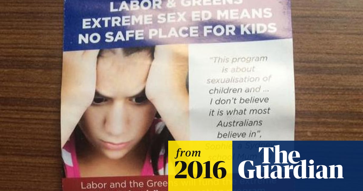 Safe Schools Is Extreme Sex Education Says Flyer Sent To Homes In