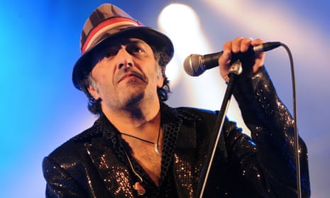 Rachid Taha performing at the Rio Loco festival in Toulouse, France, 2009.