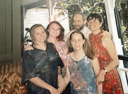 Anne and Ian with their three daughters in 1987