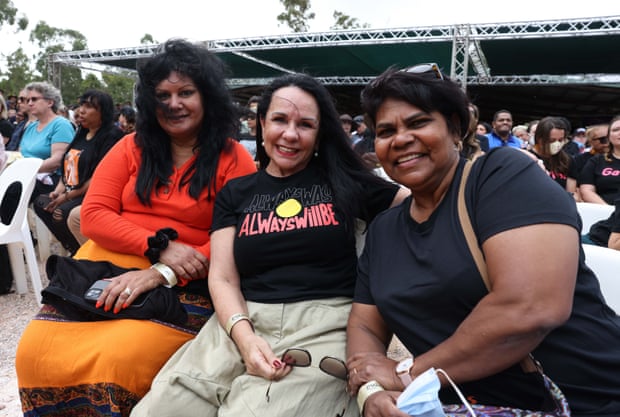 Malarndirri McCarthy, Linda Burney, Marion Scrymgour.