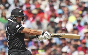 Neuseelands Ross Taylor Fledermäuse.