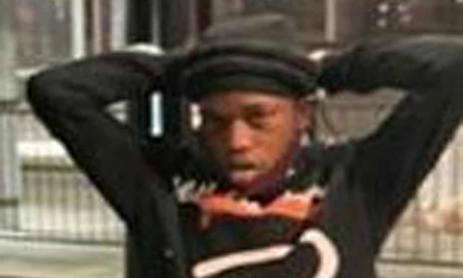 Handout photo of a man police want to speak to after the attack in Croydon.