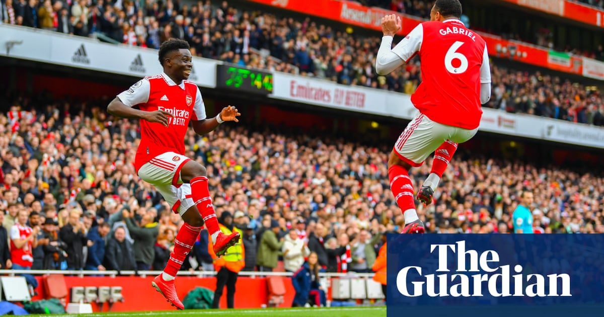 Bukayo Saka runs the show as Arsenal cruise past rudderless Crystal Palace - The Guardian (Picture 1)