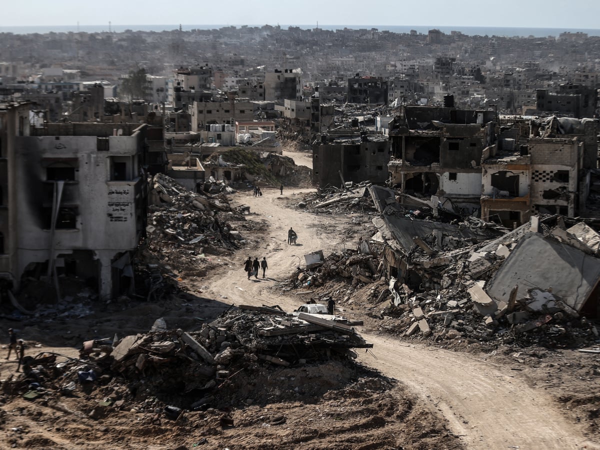 A new abyss': Gaza and the hundred years' war on Palestine | Israel-Gaza war | The Guardian