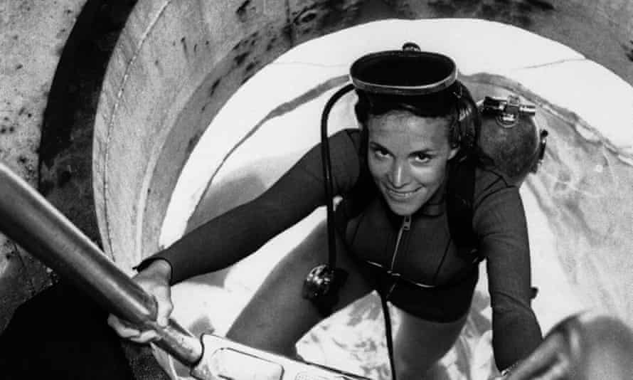 Sylvia Earle in July 1970.