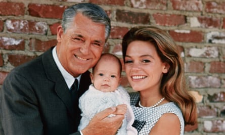 ‘He had repressed so much’ … Cary Grant with baby Jennifer and Dyan Cannon in 1966.
