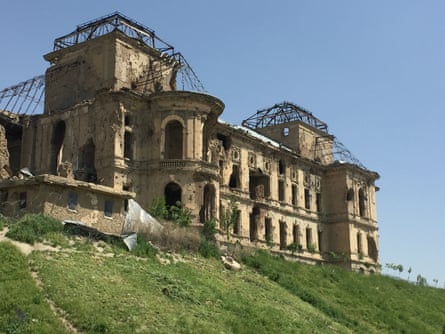 The remains of the Darul Aman Palace