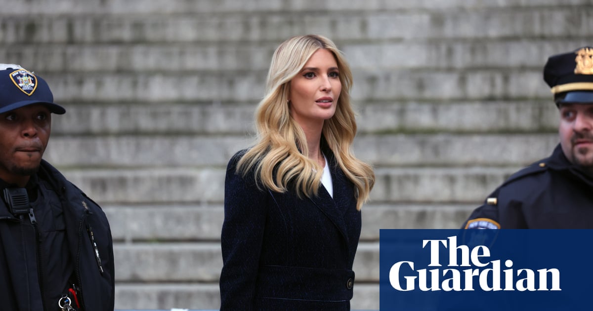 Swan on a lake: Ivanka Trump’s poise at trial differs from family but playbook is the same