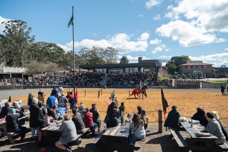 The Australian Jousting Championships at Kryal Castle.