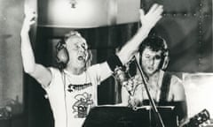 Great Train Robber Ronnie Biggs and Steve Jones of the Sex Pistols