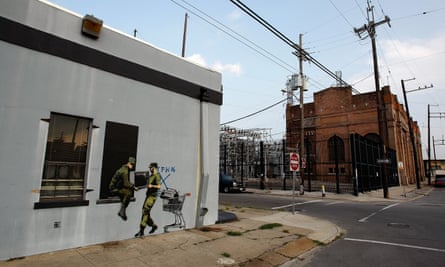 Banksy Graffiti Murals Pop Up Around New Orleans