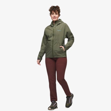 Women’s Cotopaxi Cielo waterproof jacket.