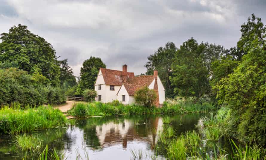 Cottage at Flatford Mill, featured in one of Constable’s The Hay Wain.