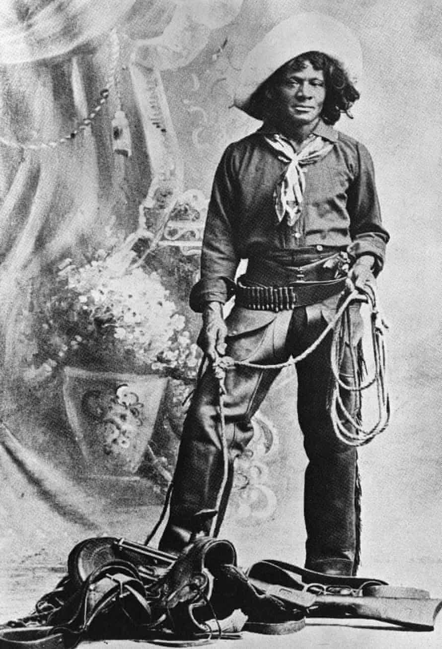 A black and white portrait of Nat Love from 1899.