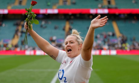 England’s Marlie Packer: ‘I’d give my son the world – dad did none of that for me’