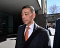 Ernest Wong, pictured in 2019 arriving at the NSW Icac.