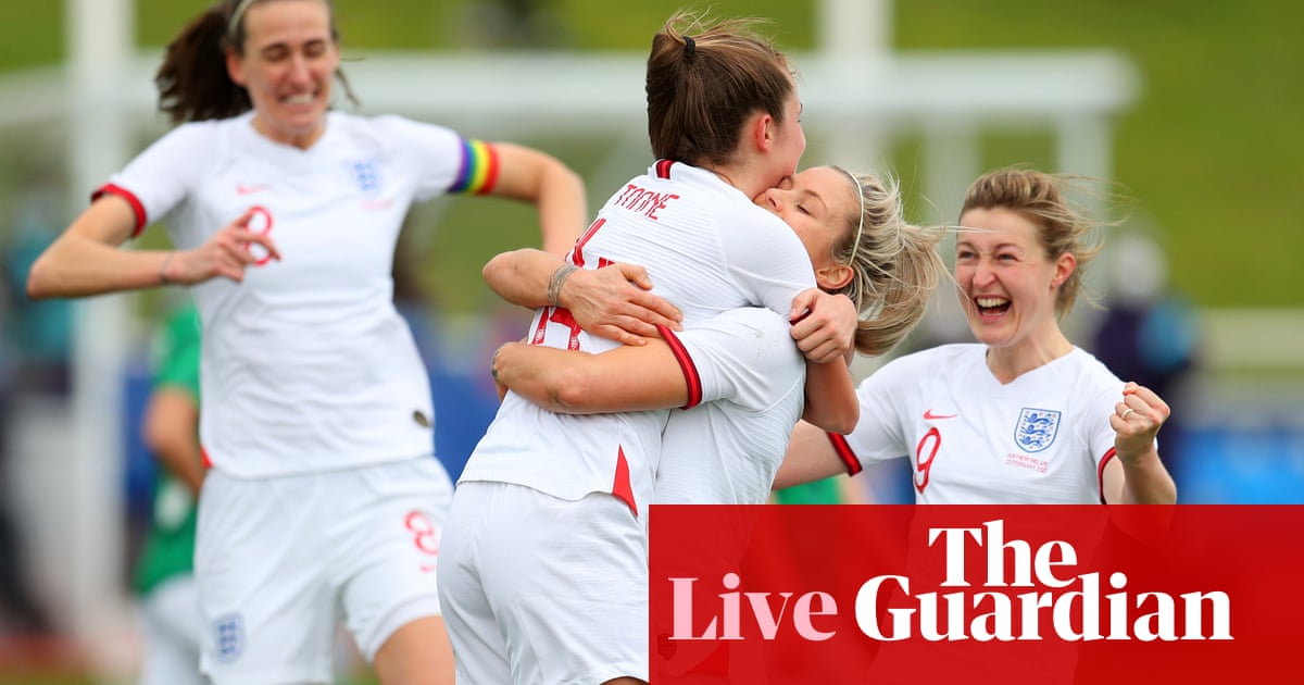 England v Northern Ireland: womens international football friendly – live!