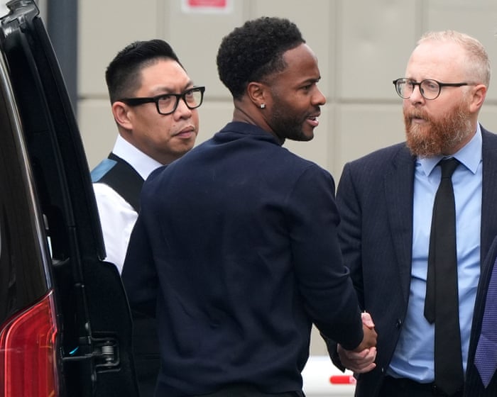 Raheem Sterling pleads guilty to dangerous driving and possession of nitrous oxide