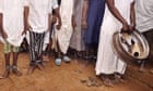 Nigerian officials search for families of freed male captives