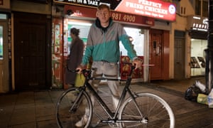 Ben Geraghty, who works as a Deliveroo driver, was happy about the increase in the tax-free personal allowance.