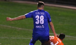 A piece of tape can be seen on Liam Bolandâs Avondale shirt