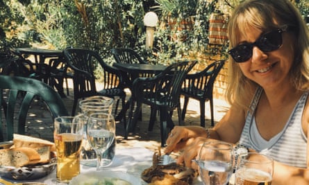 Mary Novakovich at Restoran Anita, Croatia.