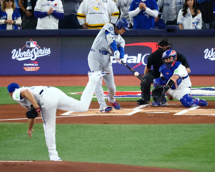 World Series Game 7: Los Angeles Dodgers v Toronto Blue Jays – live