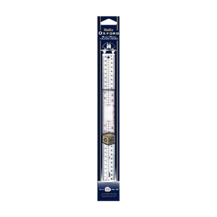 Helix Oxford Clear Folding Ruler 30cm