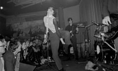 Siouxsie and the Banshees at the Nashville Rooms on 7 January 1978.