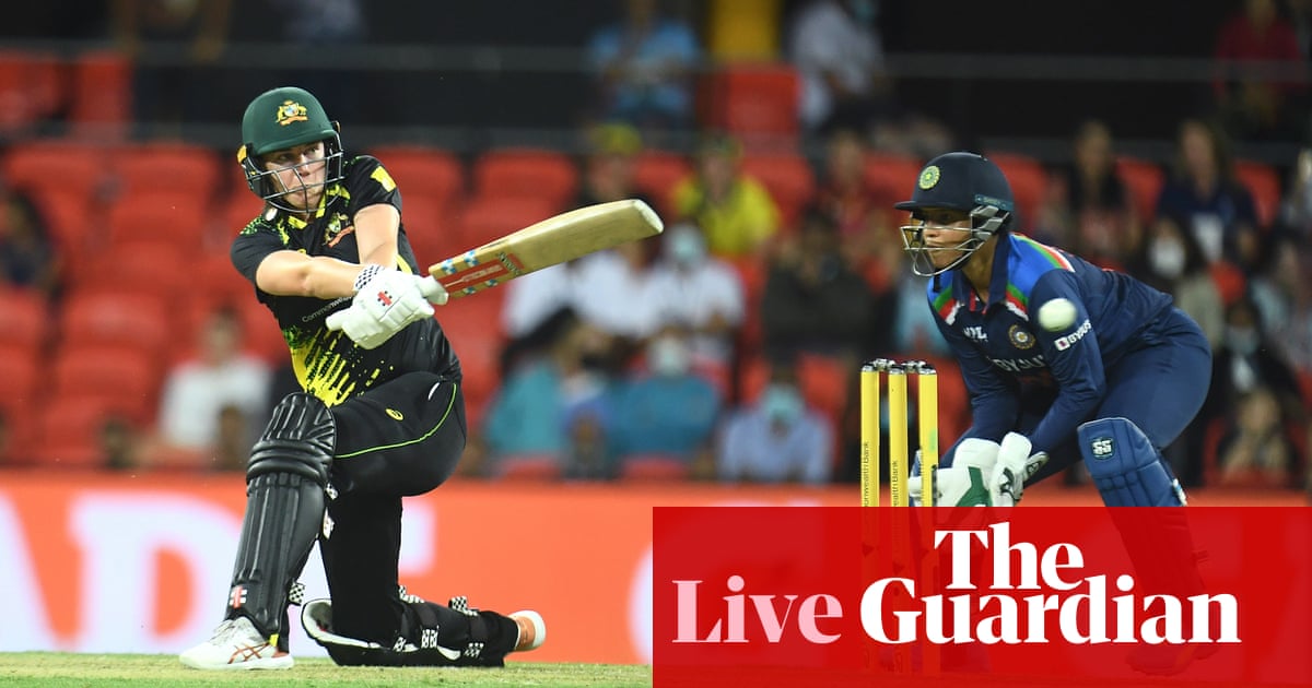 Australia beat India in second women’s T20 international – as it happened