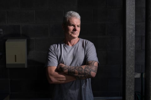 David McBride, ex abogado del ejército, en el área de visitas del Centro Alexander Maconochie en Canberra. McBride fue encarcelado por filtrar documentos a la ABC que contenían acusaciones de crímenes de guerra en Afganistán. Si cumple su condena completa, saldrá en enero de 2030.