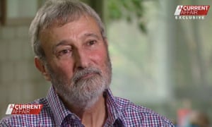 Don Burke being interviewed on A Current Affair