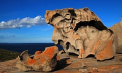 Australia Kangaroo Island<br>South Australia Kangaroo Island, remarkable rocks.