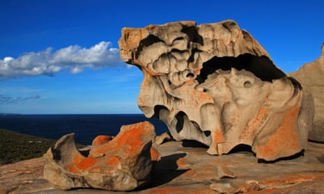 The Remarkable Rocks in the Flinders Chase national park.