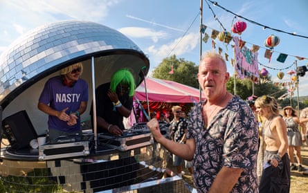 Norman goes to see his son Woody play a DJ set at Scissors Bar