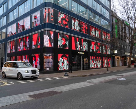 Flannels department store in London