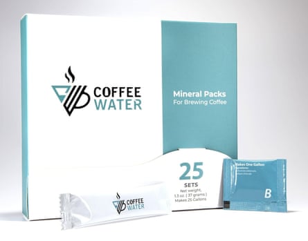 A product photo of COFFEE WATER Mineral Packs