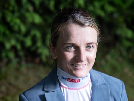 Hollie Doyle pictured at Sandown racecourse earlier this month.