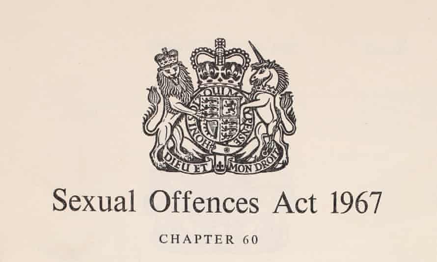 1967 Sexual Offences Act.