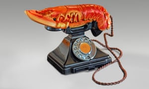 Lobster Telephone (red), 1938, Salvador Dalí.