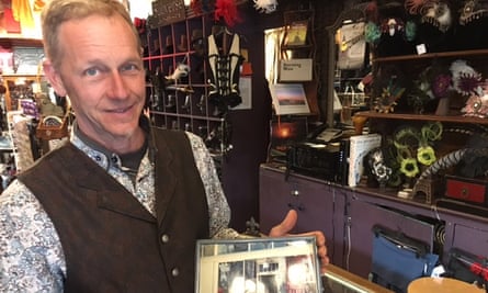 Jim Siegel, who attended the summer of love, in his Haight-Ashbury store.