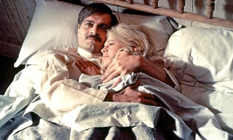 Omar Sharif and Julie Christie in Doctor Zhivago.