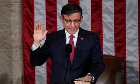 Mike Johnson helped Trump on January 6 - now he's a threat to democracy | House of Representatives | The Guardian