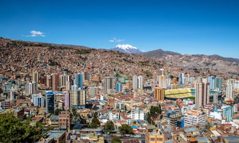 La Paz is at 3,640 metres above sea level.