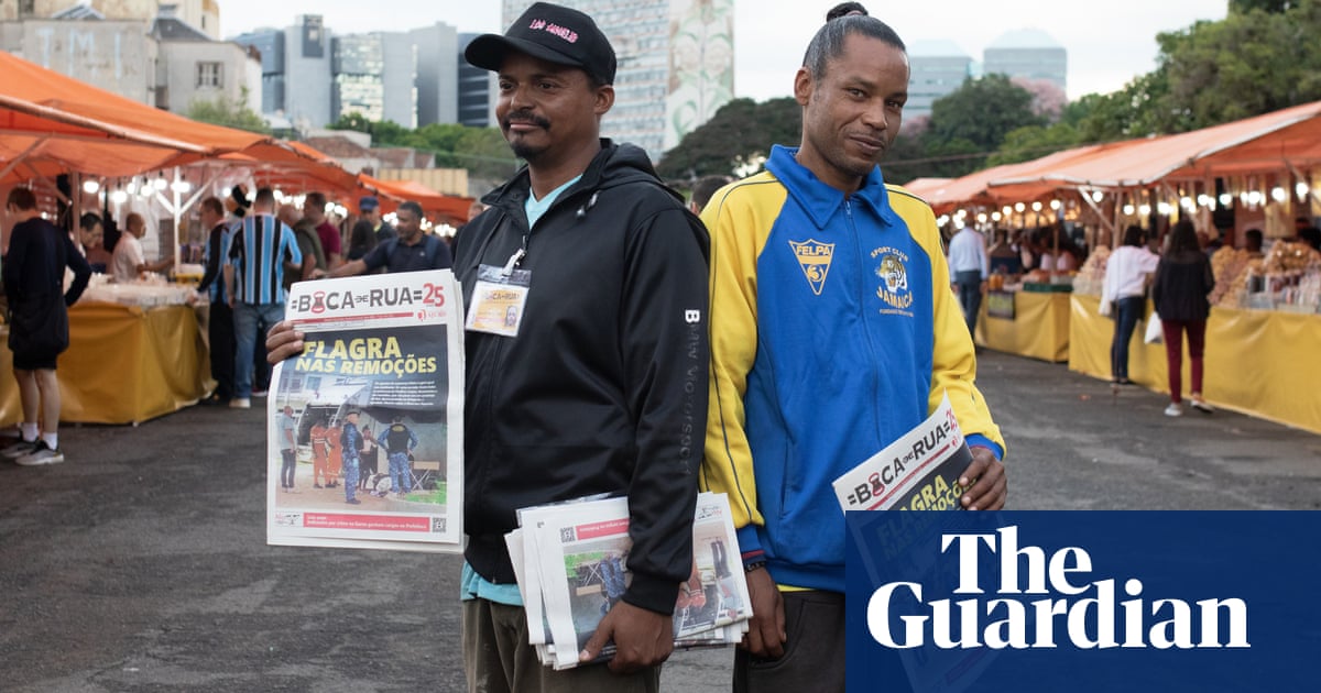 Now I steal people's attention': how a Brazilian newspaper has turned a city's rough sleepers into journalists