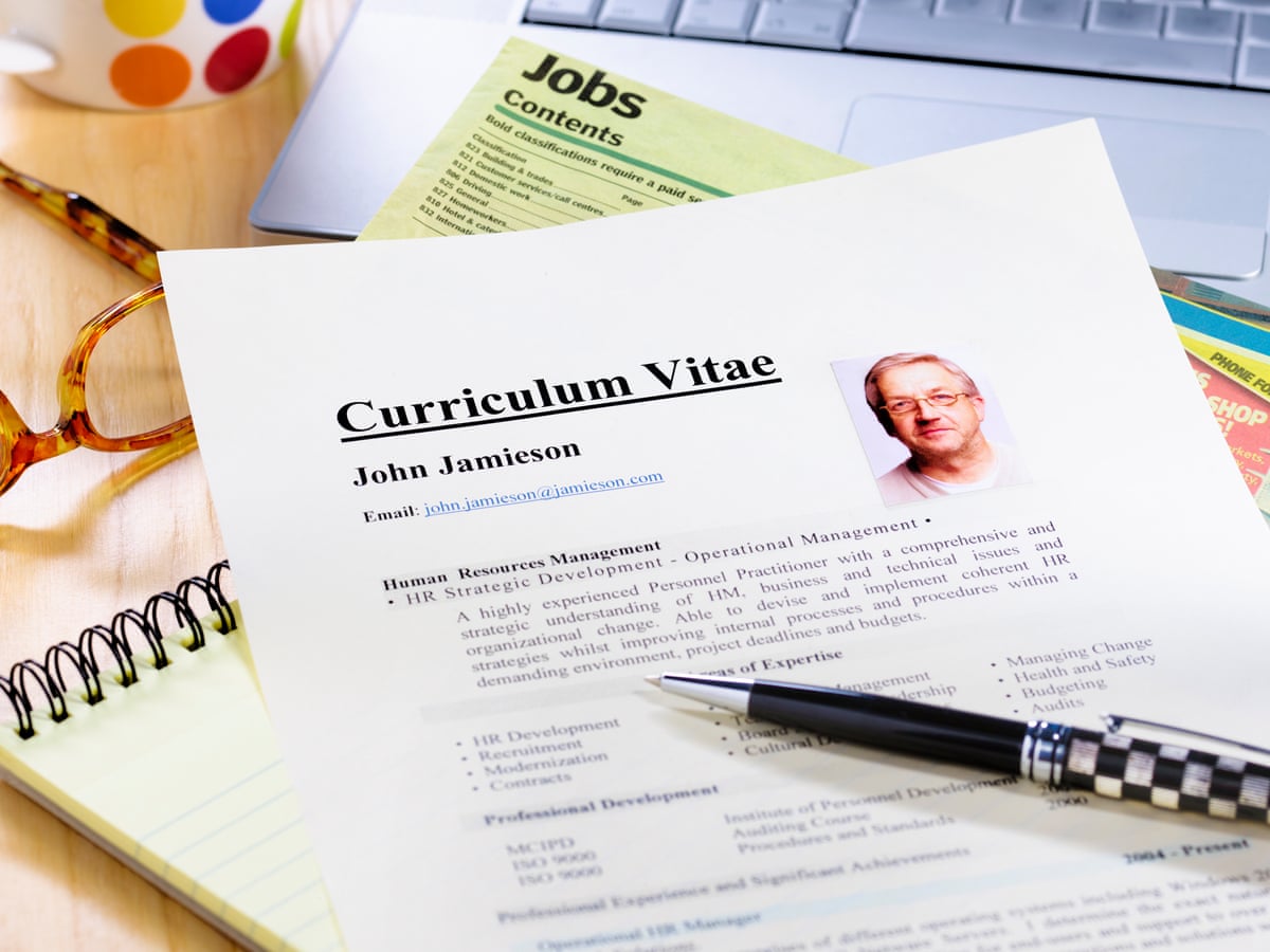 Ten Tips On How To Write The Perfect Cv Money The Guardian