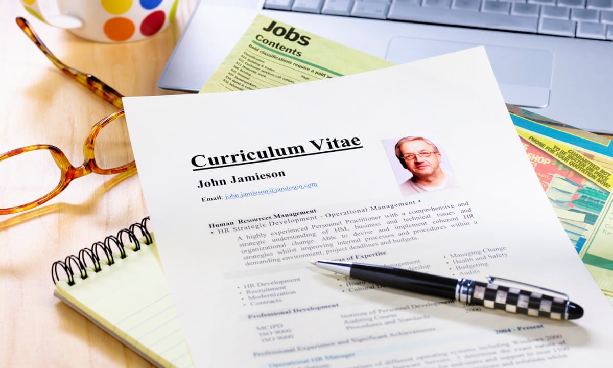 Ten Tips On How To Write The Perfect Cv Money The Guardian